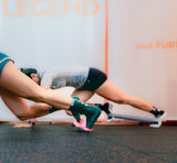 two female athletes doing performance training in sportential training studio and clinic